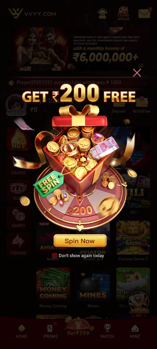 VVYY Game App Logo – Online gaming, slots, rummy, instant UPI withdrawa